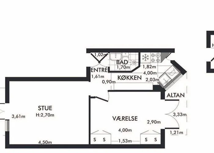 Copenhagen Central Apartment Kodaň