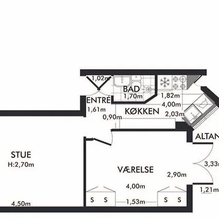 Copenhagen Central Apartment Kopenhag